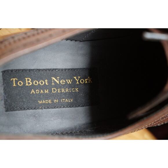 To Boot New York Wingtip Men US 9 Brown Dress Shoes Leather Lace-Up main image 7